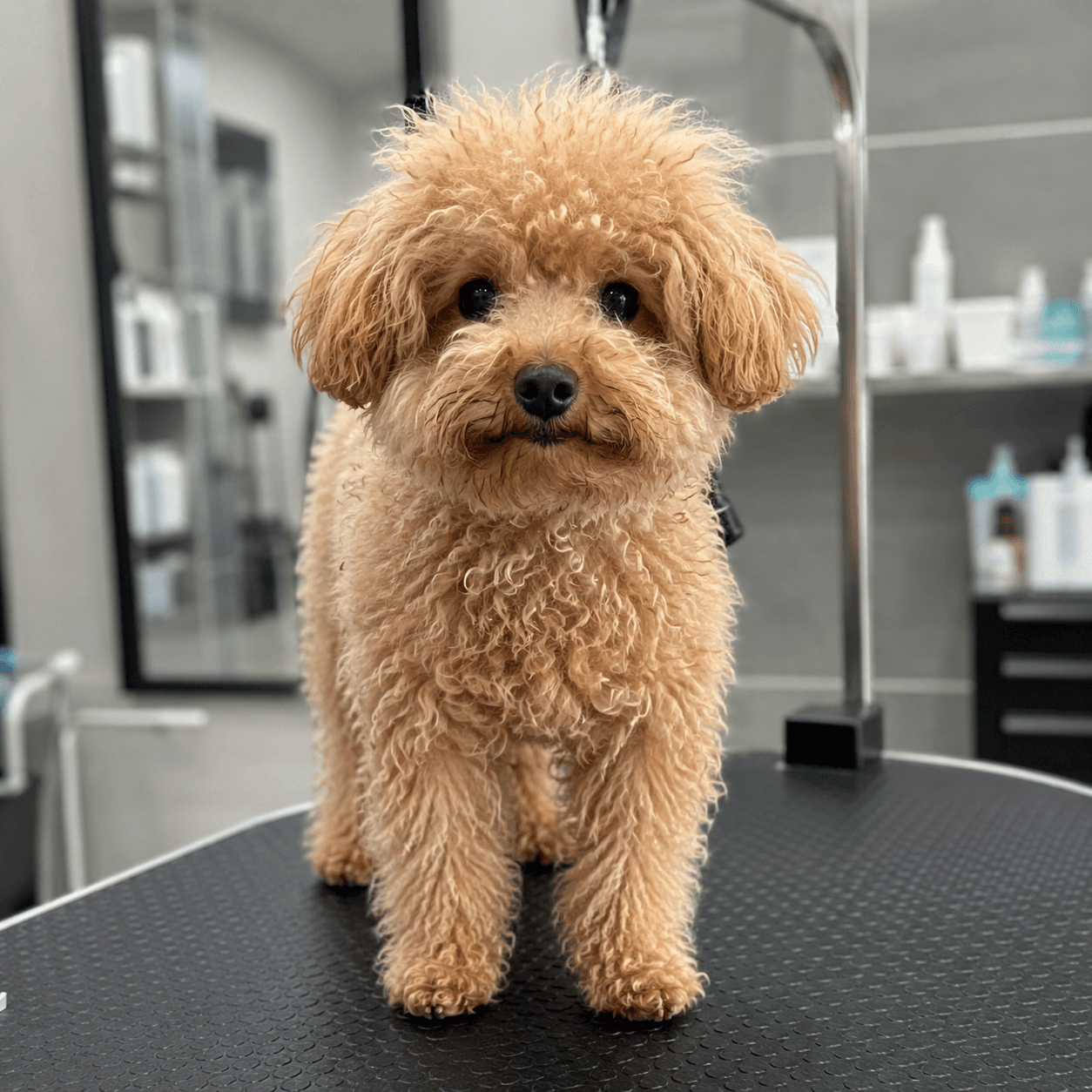 Poodle / Caniche antes del grooming